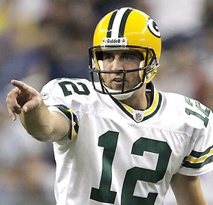 Aaron Rodgers. They say he's The Man.