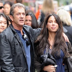 Mel Gibson and Oksana Grigorieva