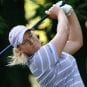 LPGA golfer Brittany Lincicome is shown taking a shot at a tournament in August 2012.