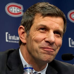 Marc Bergevin is the general manager of the Montreal Canadiens.