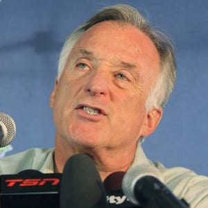 Winnipeg Blue Bombers general manager Joe Mack is shown in September 2012.