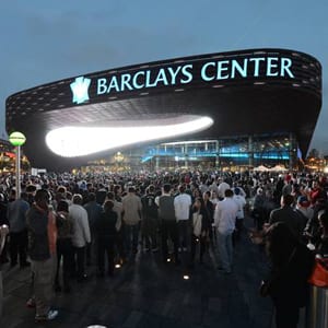 Barclays Center opened in Brooklyn, N.Y. in 2012.