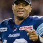 Quarterback Jarious Jackson of the Toronto Argonauts is shown in 2012.