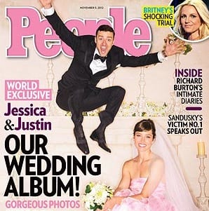 Justin Timerblake Jessica Biel Wedding Photos