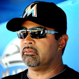 Ozzie Guillen managed the Miami Marlins in 2012.