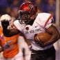San Diego State Aztecs running back Adam Muema is shown in 2012.