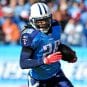 Tennessee Titans running back Chris Johnson is shown in December 2012.