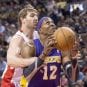 Dwight Howard; Aaron Gray