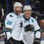 Joe Thornton Patrick Marleau San Jose Sharks