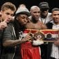 Floyd Mayweather, Justin Bieber, 50 Cent
