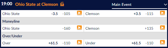 ohio-state-vs-clemson-odds
