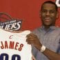 lebron james draft