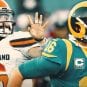 Browns Baker Mayfield and Rams Jared Goff