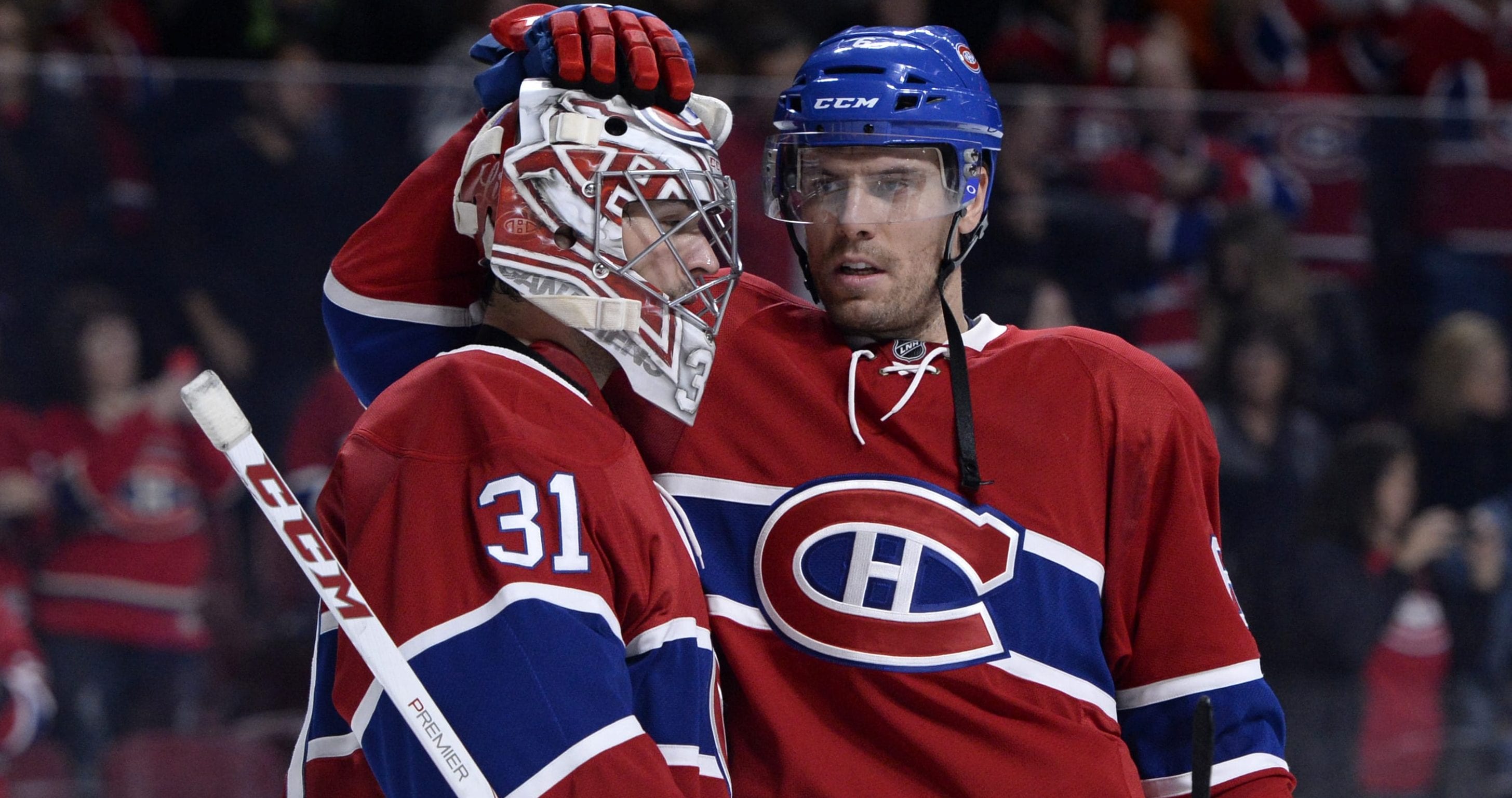Shea Weber and Carey Price