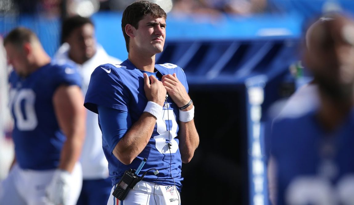 New York Giants quarterback Daniel Jones