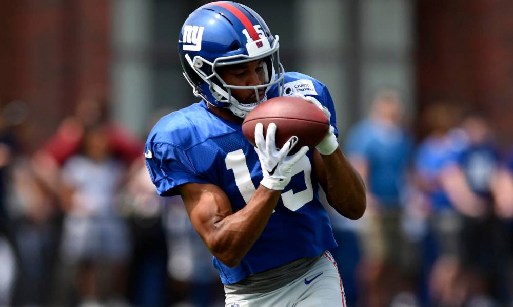 New York Giants wide receiver Golden Tate makes a catch