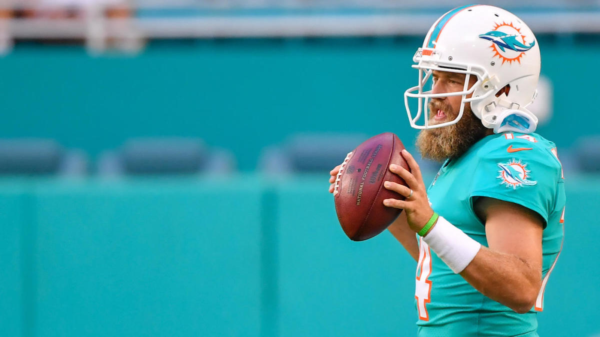 Miami Dolphins quarterback Ryan Fitzpatrick