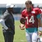 Brian Flores and Ryan Fitzpatrick, Dolphins, 2019