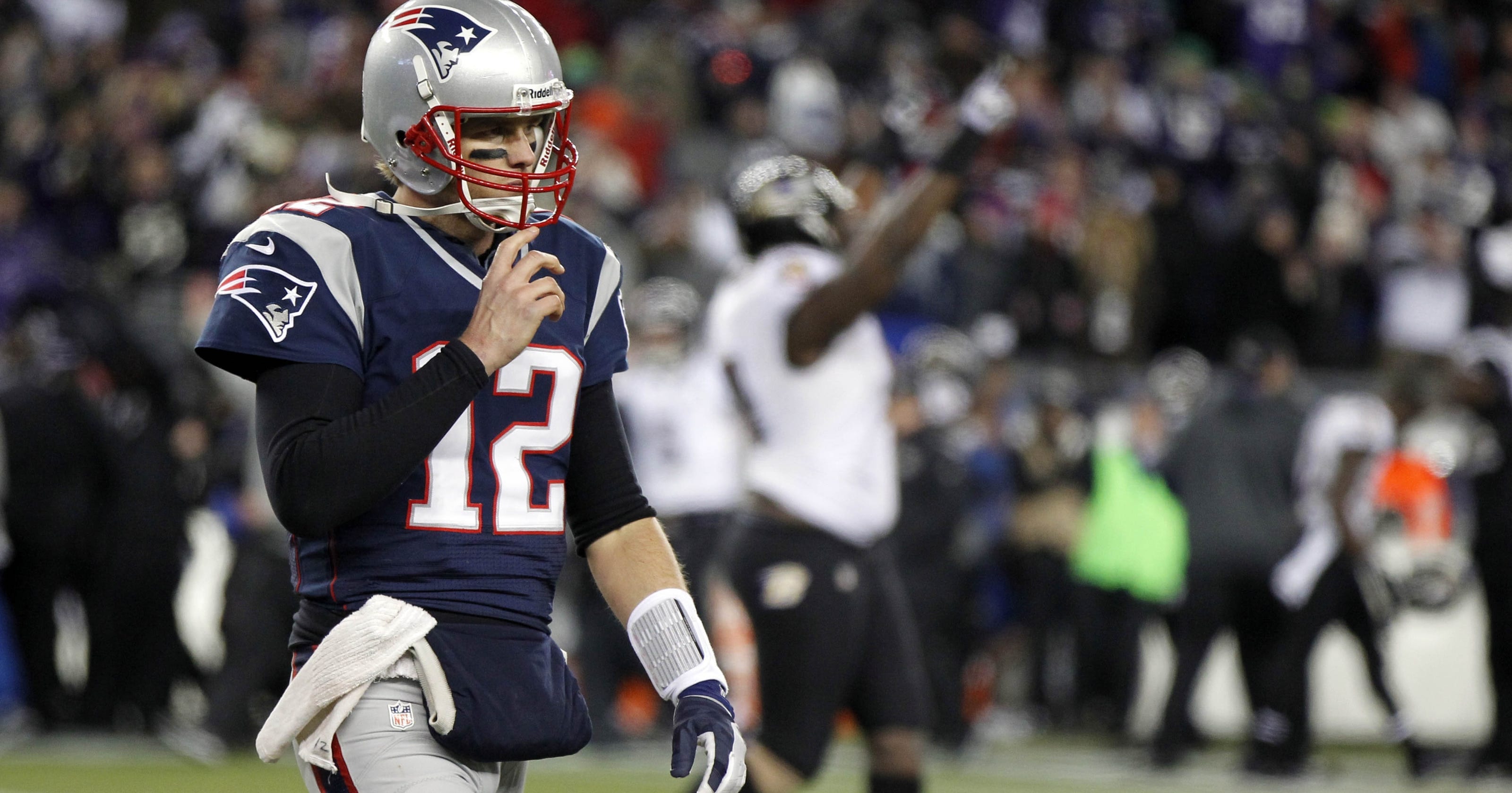 Tom Brady of the New England Patriots