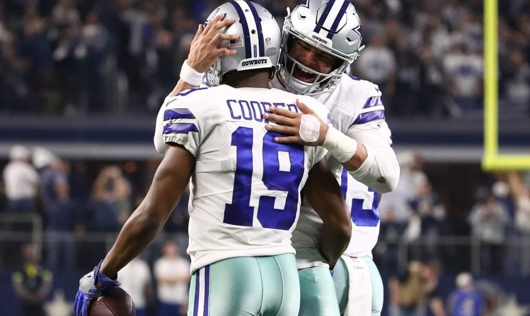 Dak Prescott and Amari Cooper Dallas Cowboys