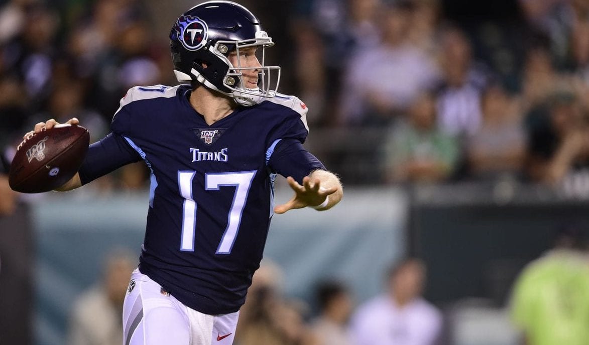 Ryan Tannehill quarterback of Tennessee Titans