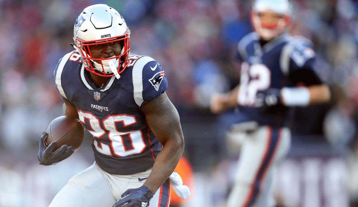 Sony Michel New England Patriots running back