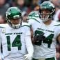 sam darnold & ryan Griffin, Jets, 2019