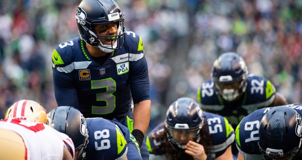 Russell Wilson quarterback of Seattle Seahawks