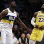 Zion Williamson and LeBron James, Pelicans, Lakers, 2020