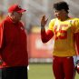 Andy Reid and Patrick Mahomes, Chiefs, 2020