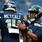 DK Metcalf and Russell Wilson, Seahawks, 2020