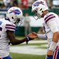 John Brown and Josh Allen, Bills, 2020