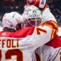 NHL: Calgary Flames at Vancouver Canucks
