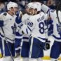 NHL: Stanley Cup Playoffs-Toronto Maple Leafs at Tampa Bay Lightning