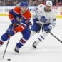 NHL: Toronto Maple Leafs at Edmonton Oilers