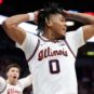 NCAA Basketball: Big Ten Conference Tournament Semifinal-Nebraska vs Illinois