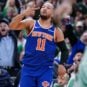 NBA: Playoffs-New York Knicks at Boston Celtics