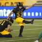 CFL: Saskatchewan Roughriders at Hamilton Tiger-Cats