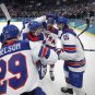 Olympics: Ice Hockey-Men Group C - LAT-USA