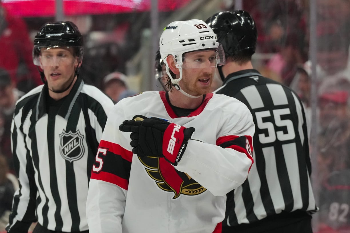 Ottawa Senators defenceman Jake Sanderson (concussion) ruled out of do-or-die Game 4 by Jordan Ramsay
