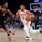 NBA: Playoffs-Atlanta Hawks at New York Knicks