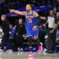 NBA: Playoffs-New York Knicks at Philadelphia 76ers
