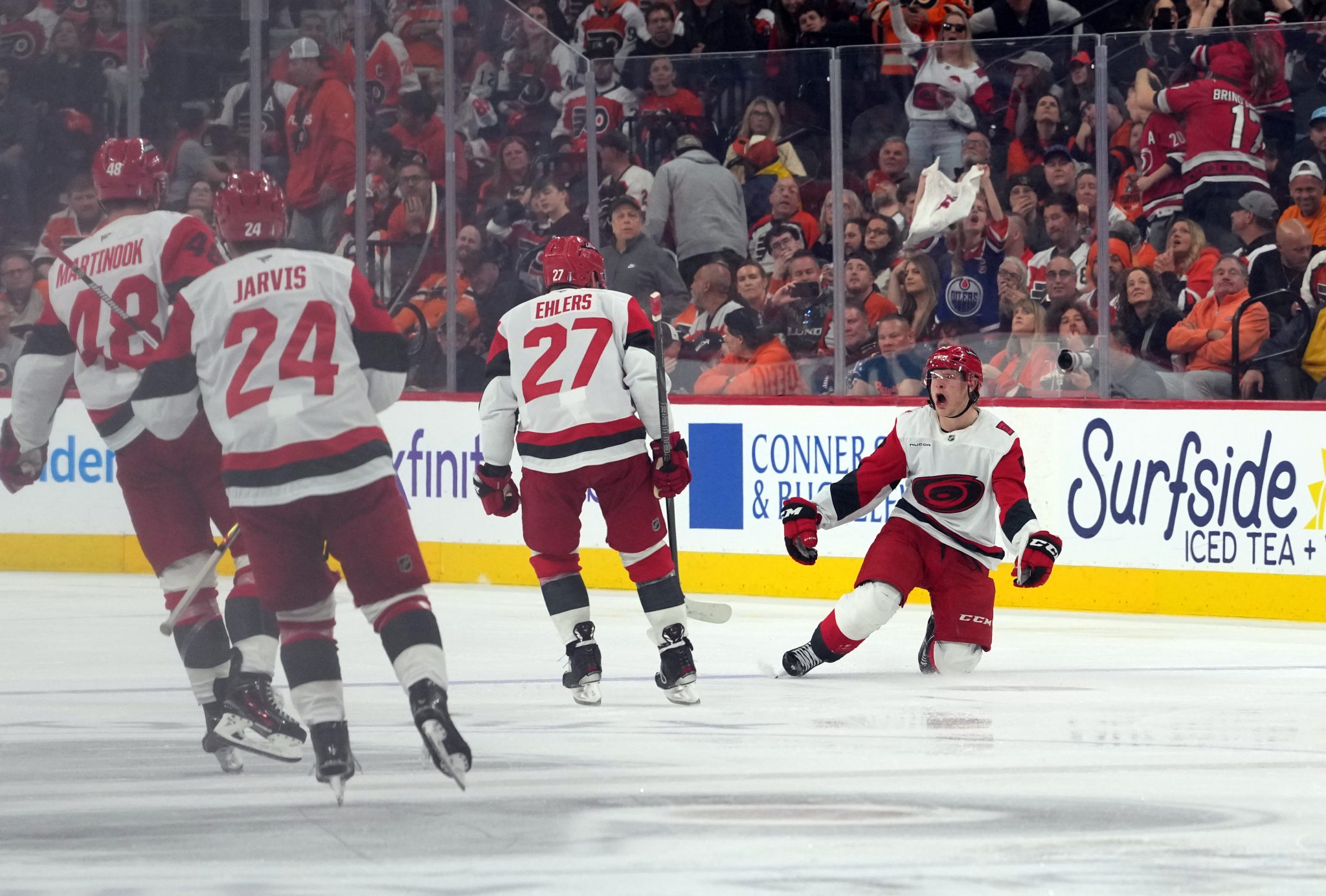Hurricanes sweep Flyers in OT, advance to East finals by Field Level Media