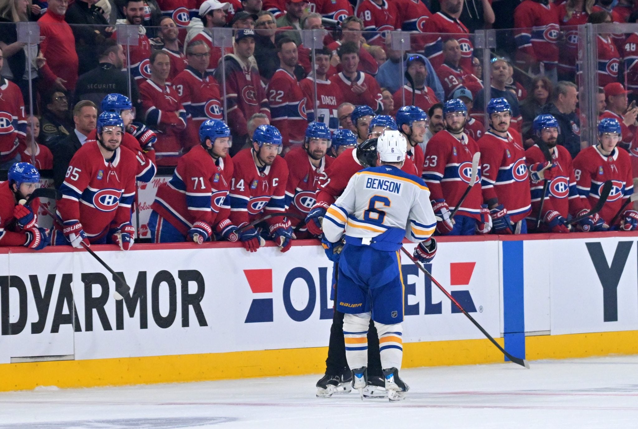 Zach Benson’s 3rd-period goal helps Sabres level series vs. Canadiens by Field Level Media
